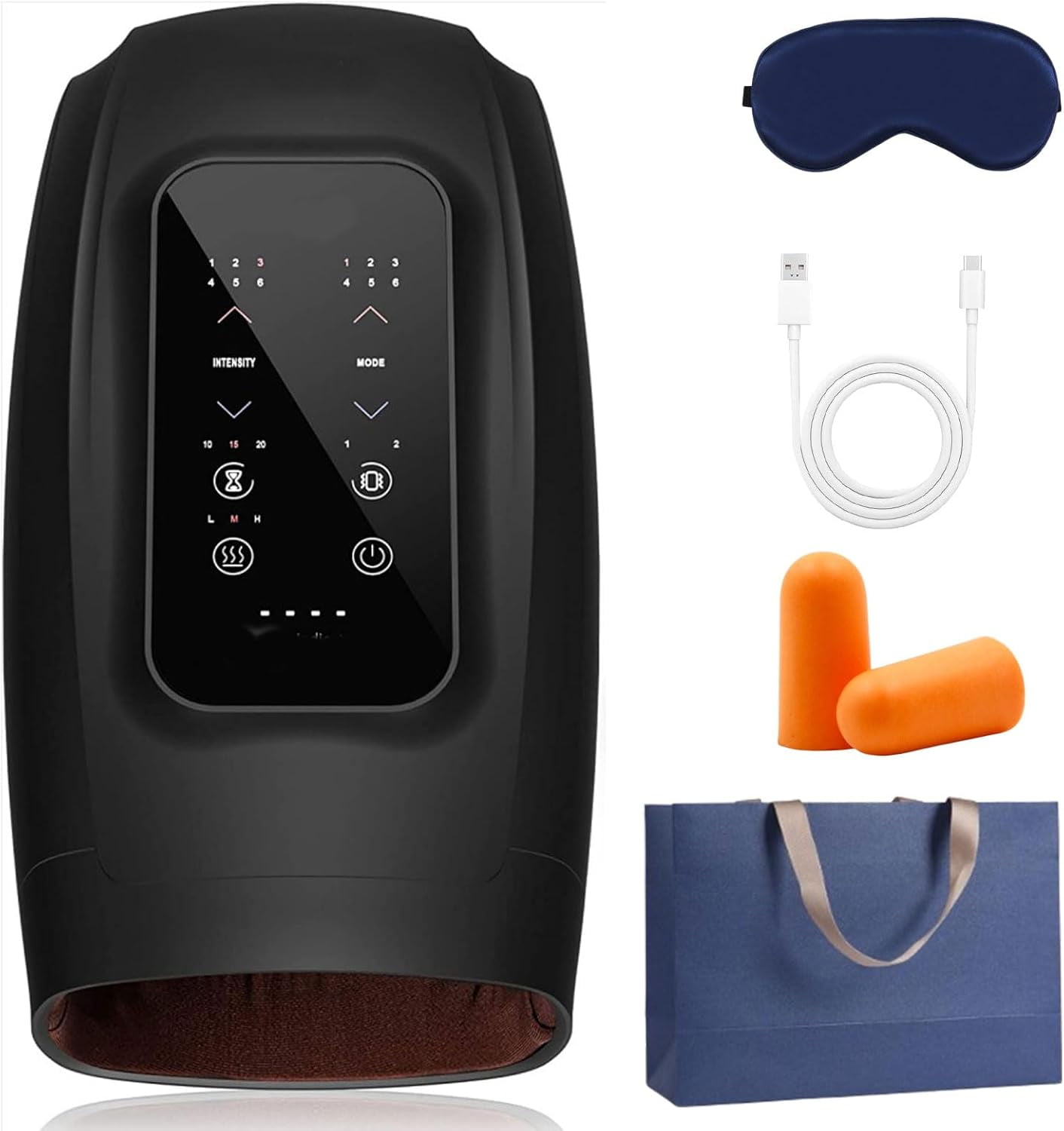 Ovawi Hand Massager, Hand Massage with Heat and Compression Full-Hand ...