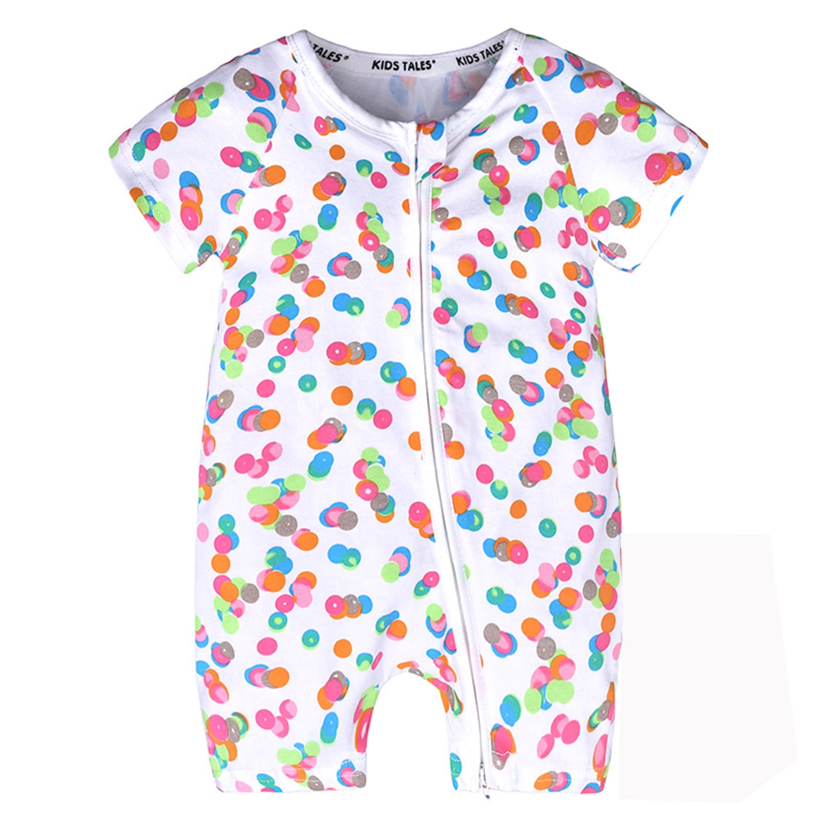 Ovbmpzd Baby Pjs Girl Short Sleeve Graphic Zipper Onesie Onesies for
