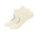 thumbnail image 1 of Ovbmpzd Beige Socks Women Grip No Show Non-Slip Moisture Wicking Fashion Running Show the Instep Socks Thin Socks Women, 1 of 2