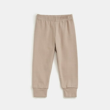 Ovbmpzd Cotton Baby Boy Preemie Pants Yellow Elastic Waist Stretchy Tapered Pants Baby Boy Sweatpants for Winter 5 Years