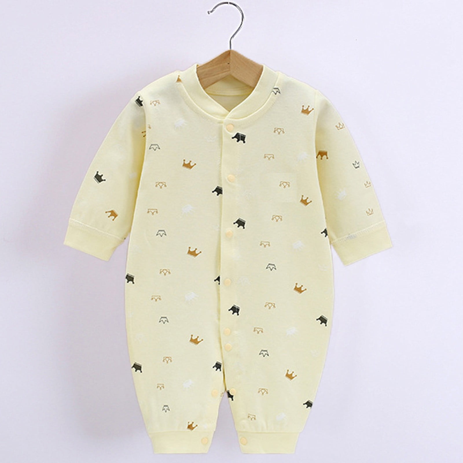 Ovbmpzd Cotton Toddler Girl Pjs Nightgown Yellow Cute Cozy Graphic