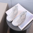 thumbnail image 1 of Ovbmpzd Girl's Sandals White Summer Platform Gladiator Open Toe Sandals Beach Water Zipper Lightweight Shoes for Little Big Kid, 1 of 3