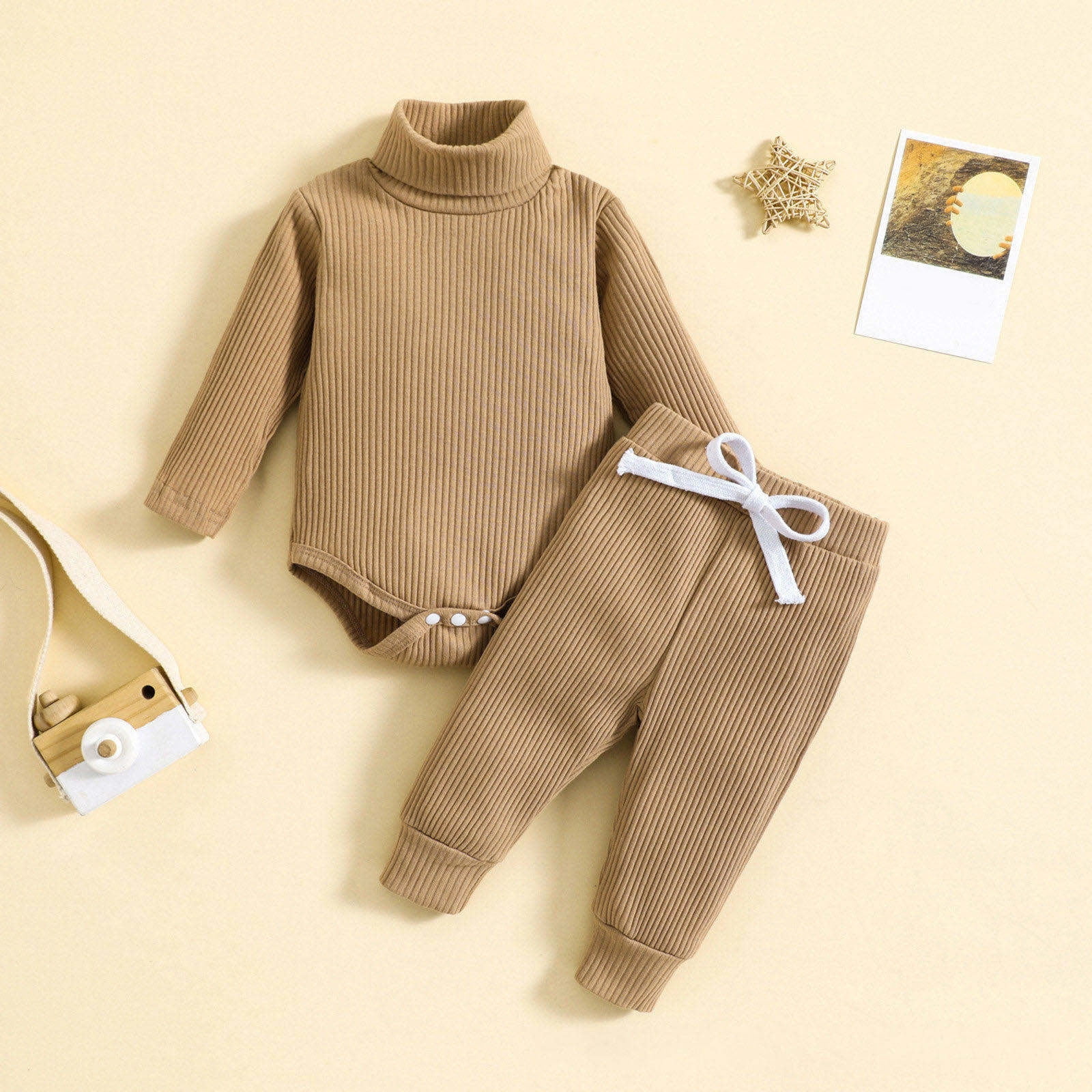 Baby Carrier Champion 5-Pack Long Sleeve Baby Bodysuit, Gender