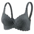 thumbnail image 1 of Ovbmpzd Supportive Womens Everyday Bras Green Push Up Lace No Underwire Bras,38, 1 of 5