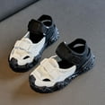 thumbnail image 1 of Ovbmpzd Toddler Sandals Girl Flat Closed Toe Black Hiking Summer Sandals Non-Slip Soft Workout Shoes for Little Big Kid, 1 of 3
