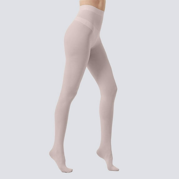 Ovbmpzd Tummy Control Tight Women Pink Fleece Lined Opaque Pantyhose Winter Warm Thermal Leggings Tights for Women