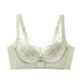 thumbnail image 1 of Ovbmpzd Womens Everyday Bralette Bras for Women Breathable Green Mesh Lace Bras Sexy No Underwire Underwear Bras,40, 1 of 4