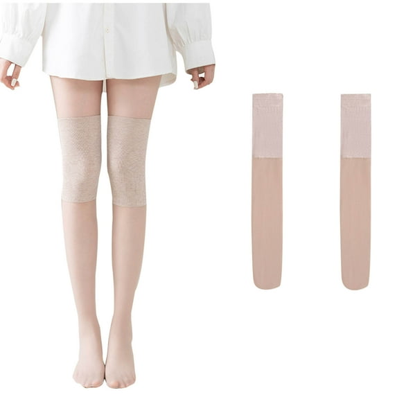 Ovbmpzd Womens Yellow Tights Thigh High Sheer Pantyhose Seamless Lightweight Leggings Tights for Women