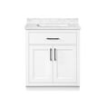 thumbnail image 1 of Ove Decors Athea 30 W x 22" D Freestanding Bathroom Vanity with Sink, Pure White, 1 of 14