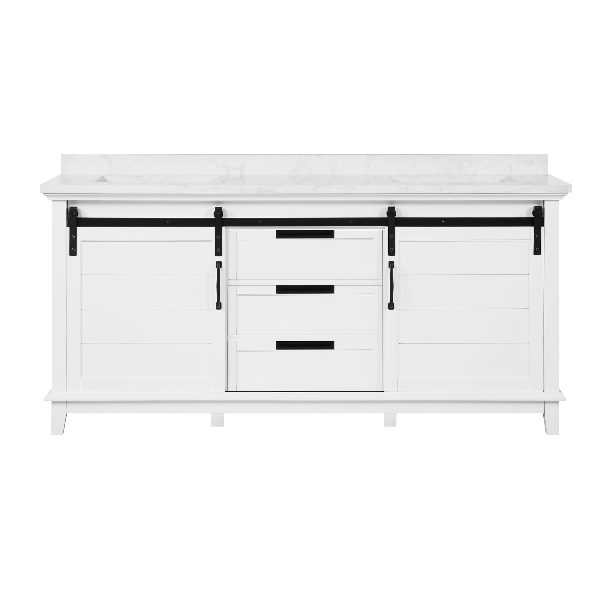 Ove Decors Edenderry 72 W x 22" D Freestanding Bathroom Vanity with