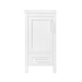 thumbnail image 1 of Ove Decors Kansas 18 W x 16" D Freestanding Bathroom Vanity with Sink, Pure White, 1 of 25