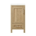 thumbnail image 1 of Ove Decors Kansas 18 W x 16" D Freestanding Bathroom Vanity with Sink, White Oak, 1 of 25