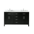 thumbnail image 1 of Ove Decors Tahoe 60 W x 21" D Freestanding Bathroom Vanity with Double Sink, Dark Espresso, 1 of 15