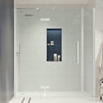thumbnail image 1 of Ove Decors Tampa 58-1/16 in. W x 72 in. H Alcove Frameless Hinge Shower Door in Chrome, 1 of 16