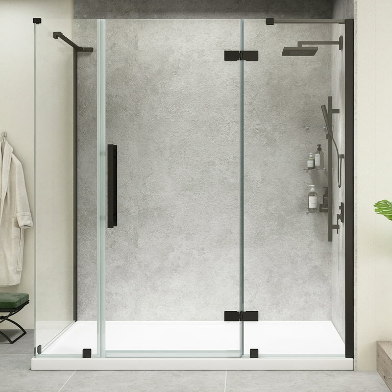 Base - Shower Shelf - Matt black, Bathroom accessories