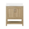 thumbnail image 1 of Ove Decors Vegas 30 W x 19" D Freestanding Bathroom Vanity with Sink, White Oak, 1 of 15