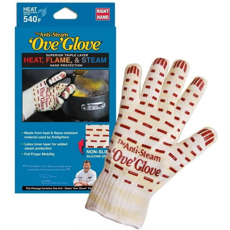 Ove Glove 2 Pack Oven Mitts | Superior Hand Protection | Anti-Slip Glove  💪💪💪