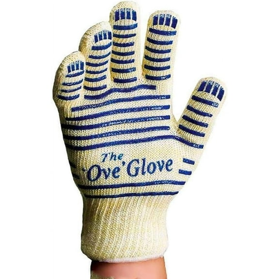 Ove Glove Hot Surface Handler Oven Mitt - Heat & Flame Resistant - Tan