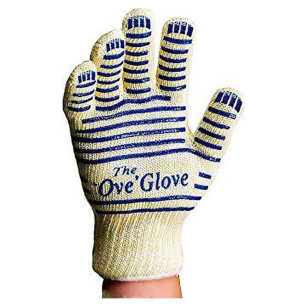 Ove' Glove, Heat Resistant, Hot Surface Handler Oven Mitt/Grilling Glove,  Perfect for Kitchen/Grilling, 540 Degree Resistance, As Seen On TV  Household