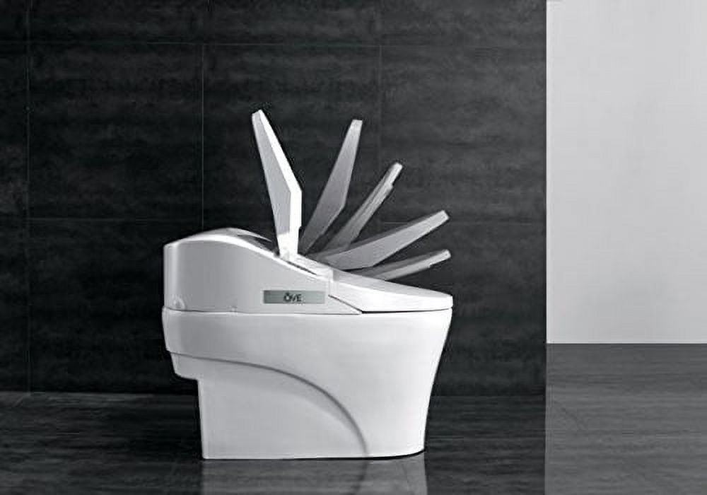 Ove SMART TOILET Single Flush System and Heated Seat with Remote