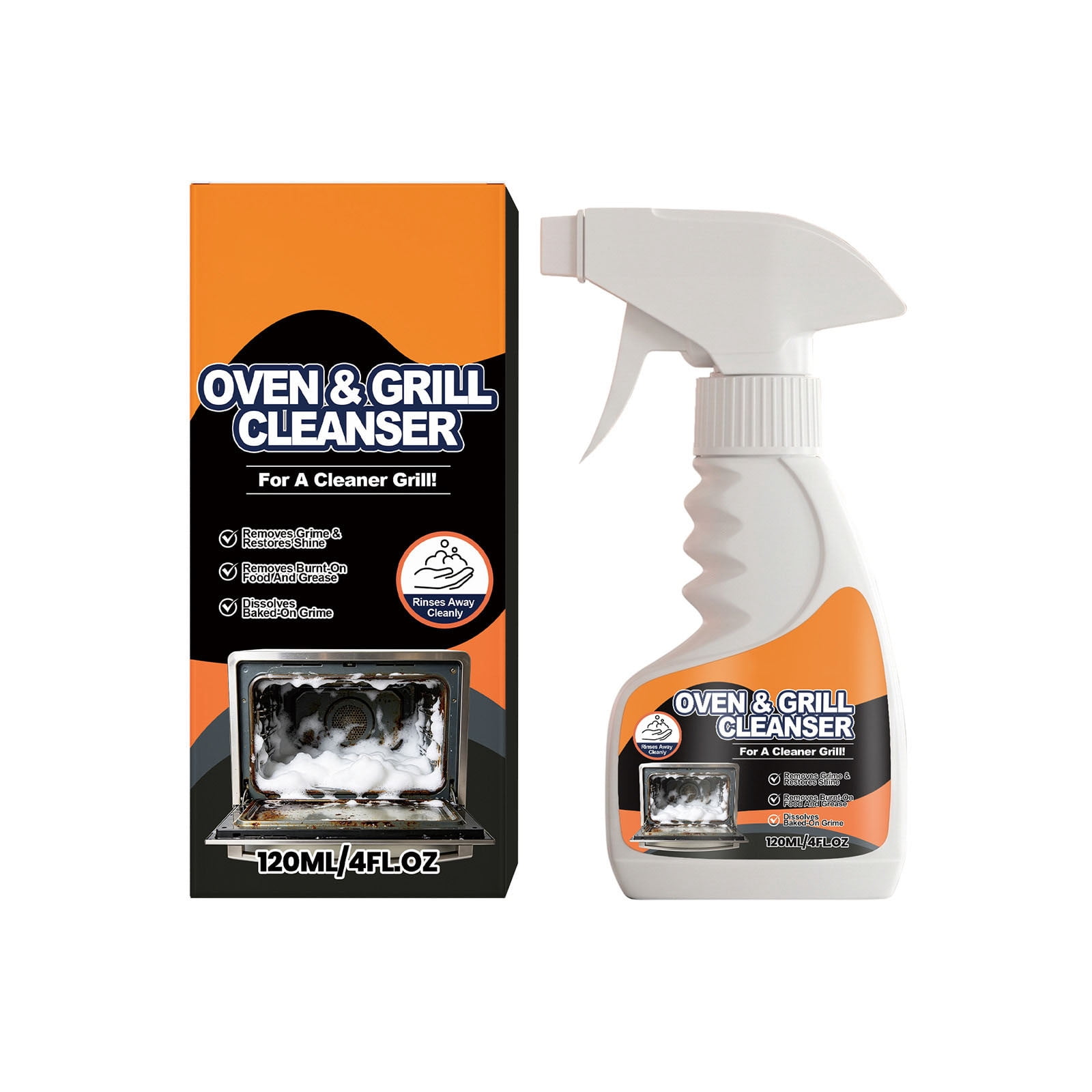 Oven And Barbecue Stove Cleaner Daily Degreaser For Kitchen Oil Fume ...