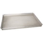 Cadco COB-F Full Size Oven Basket, Nonstick Crisper Tray, Stainless Steel, Accessories for Crispy Foods Healthy Cooking, Dishwasher Safe, 4 lbs., For Commercial Use