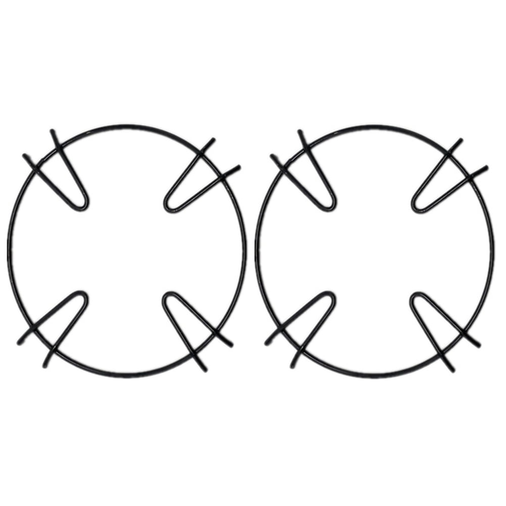 Oven Burner Rack Kitchen Gas Stove Holder 4 Pcs Nonslip Pot Milk Iron