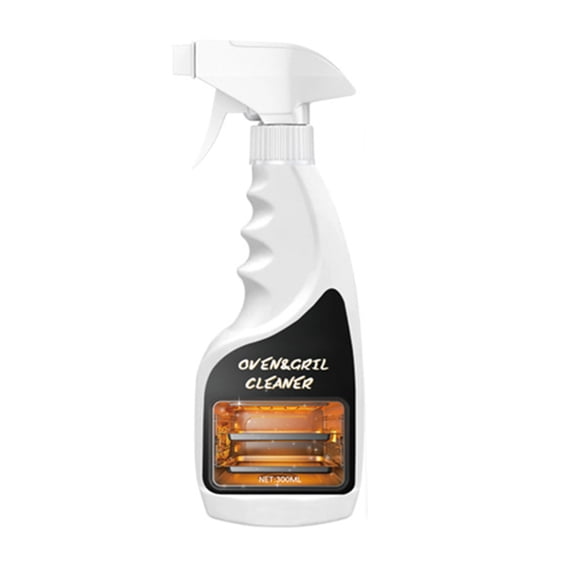 Oven Cleaner Spray Degreaser For Heavy Duty Grease Stains On Stove Stainless Steel Ceramic Glass 300Ml 10.14 Fl Oz