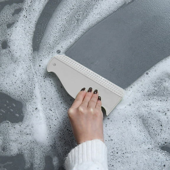 Oven Cleaning Brush,Multi Purpose Silicon Squeegee Shower Squeegee Hand Held Shower Squeegee For Window Glass Shower Door Car Windshield Heavy Duty Window Scrubber