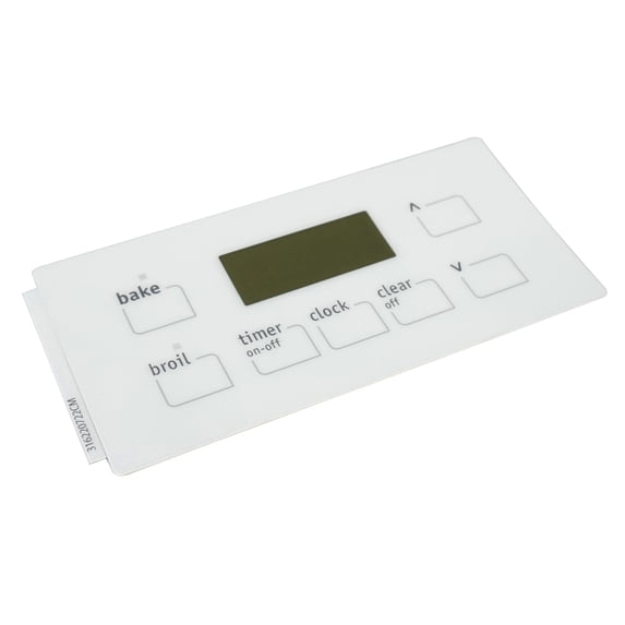 Oven Control Overlay fits Frigidaire, White, AP6248310, PS12114508, 316220722
