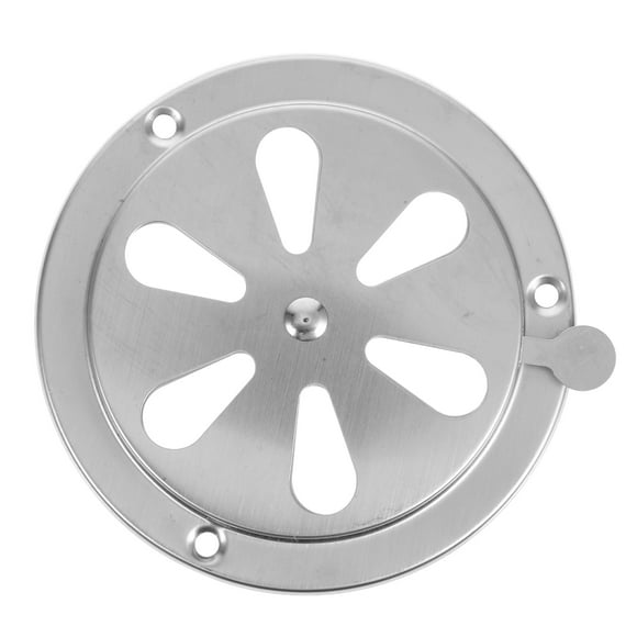 Oven Damper Air Ventilation Cover Grill Cover Drying Oven Air Vent Hollow Cover Stainless Steel 12.70X12.70X1.00CM