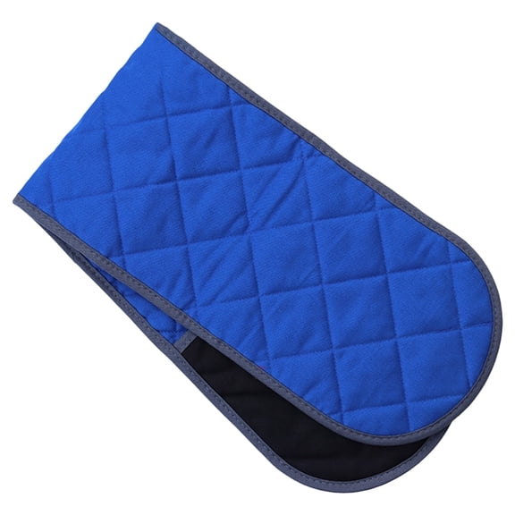 Oven Gloves Silicone Mits Insulation Micro-wave Double Layer High Temperature Barbecue Mitten Kitchen Thermal Cooking Mitts