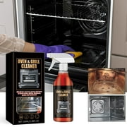 Oven And Grill Cleaner, Oven Rack & Grill Cleaner, Easy-Off Heavy Duty Oven Cleaner Foam, Eliminates Thick Grease & Build Up, Odor And Grease Remover, for Ovens, Grill Grates & More, 100ml