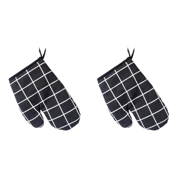 Oven Lattice Mitts for Kitchen Heat Resistant Gloves Non- Grip Suitable for Baking Grilling and Microwave Use 1-4 Pair