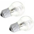 thumbnail image 1 of Oven Light Bulbs – 40 Watt Appliance Replacement Bulbs for Oven, Stove, Refrigerator, Microwave. Incandescent - High Temp E26/E27 Socket -Warm White - 630Lumens - Clear.2 Pack, 1 of 9