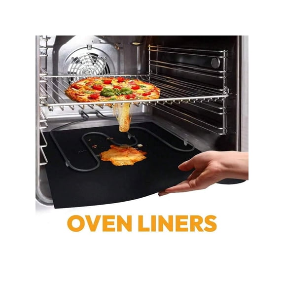 Oven Liner for Bottom of Electric Oven, Reusable Non-Stick Oven Mat for Gas Stove and Toaster, Heavy Duty BBQ Grill Mat and Baking Sheet, Kitchen Gadgets, 1pc