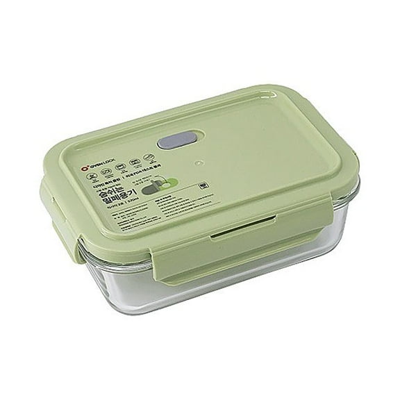 Oven Lock Resting Airtight Container Rectangle NO.2 (570ml)