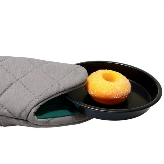 Oven Microwave Hand Gloves Mitts for Kitchen Cooking & Baking - Heat Resistant, Thick & Safe, Protection of Hands from Hot Utensils