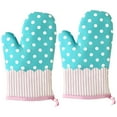 thumbnail image 1 of Oven Mitts,Heat Resistant Kitchen Oven Gloves,Heat Resistant Non-Slip Gloves,Extra Long Flexible Thick Mitts For Kitchen,Cooking,Baking,Barbecue,one pair, 1 of 5