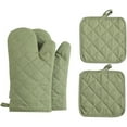 thumbnail image 1 of Pot Holders and Oven Mitts, Heat Resistant Oven Gloves for Baking, Grilling, BBQ, Microwave, 4 Pcs, 1 of 7