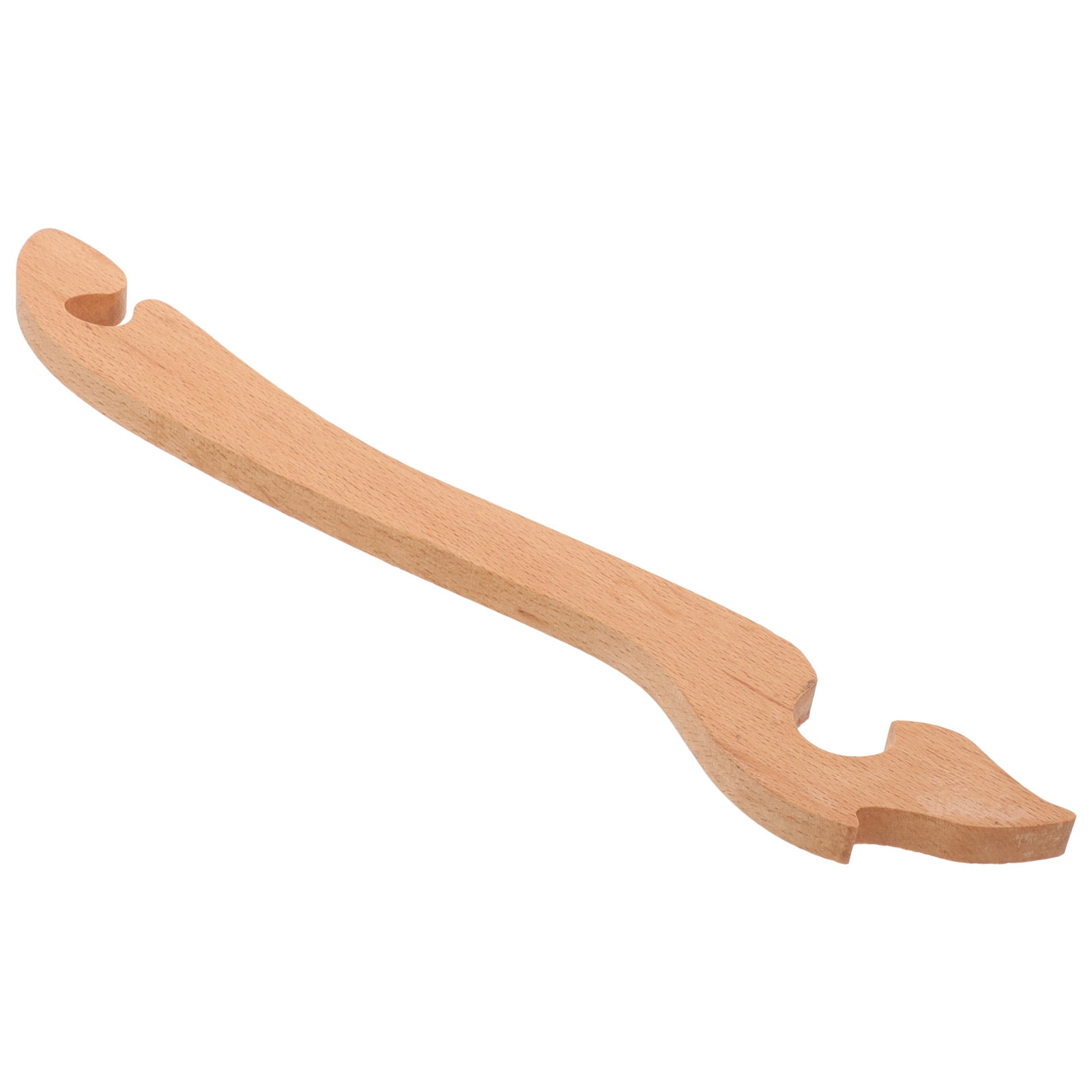 Oven Rack Puller Effectively Prevent Burns Wood Pushing Tool Oven Rack