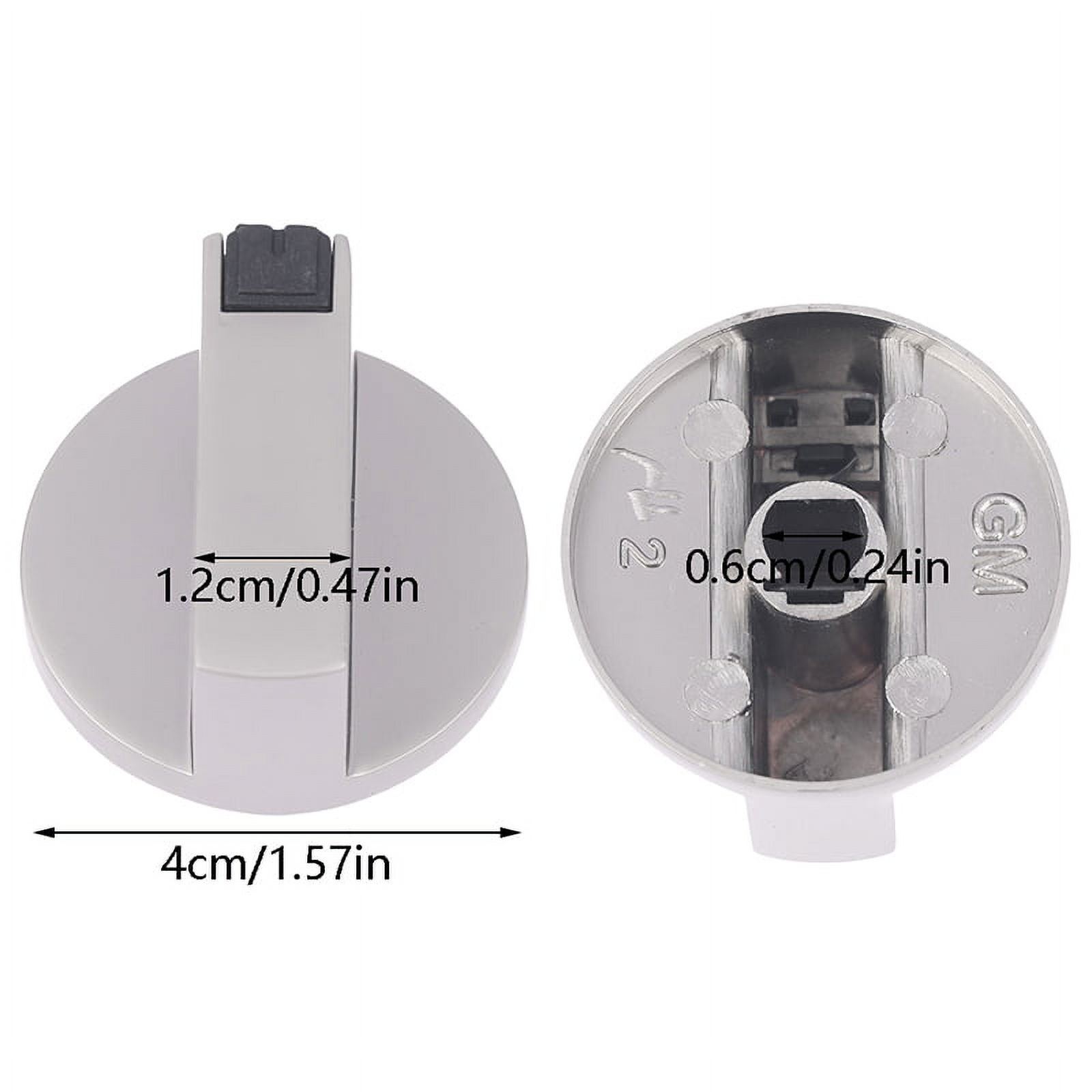 Oven Rotary Switch Gas Stove Control Knobs Heavy Duty Metal Cooktop