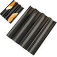 thumbnail image 1 of Oven Safe Baking Tray,French Pan Set Non Stick French Bread Baking Pan With Proofing Cloth And Dough Cutter Making Home Baking Tools Kit For Homemade Bread, 1 of 4