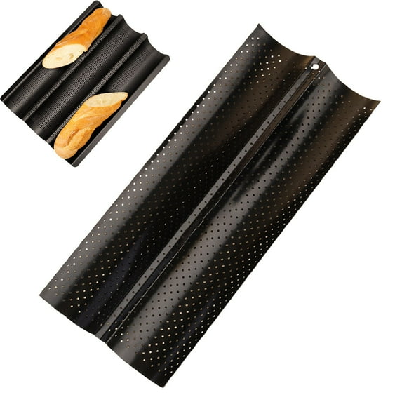 Oven Safe Baking Tray,French Pan Set Non Stick French Bread Baking Pan With Proofing Cloth And Dough Cutter Making Home Baking Tools Kit For Homemade Bread