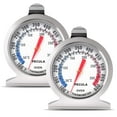 thumbnail image 1 of Oven Thermometer 2 Pack 50-300C/100-600F, Oven Grill Fry Chef Smoker Thermometer Instant Read Stainless Steel Thermometer Kitchen Cooking Thermometer, 1 of 6