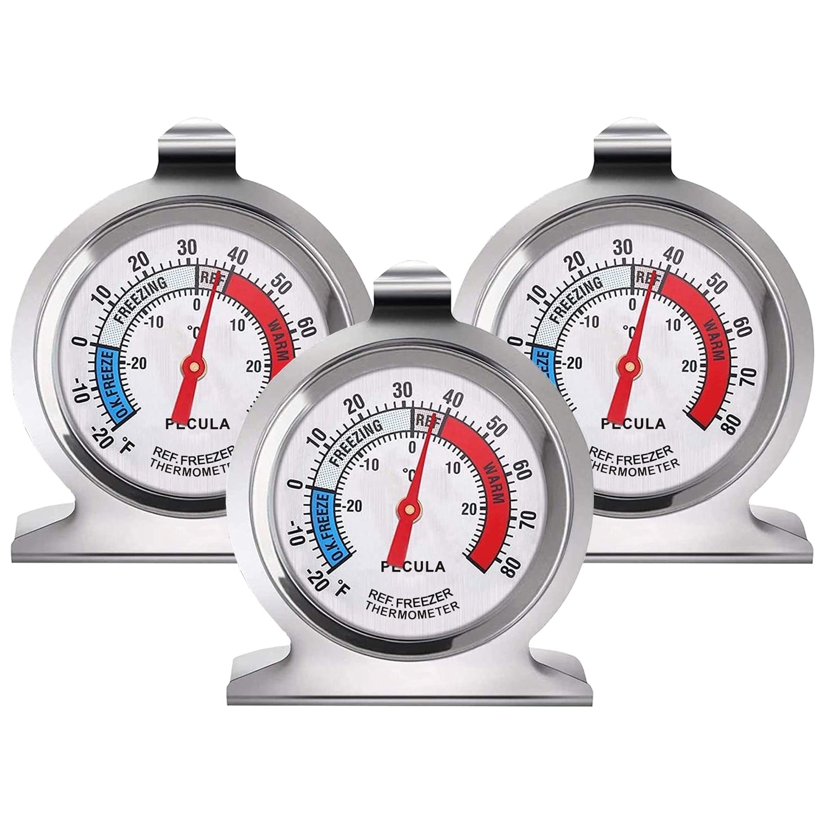 Backofenthermometer Analog 50-300°C - Edelstahl Thermometer Für Ofen & Grill