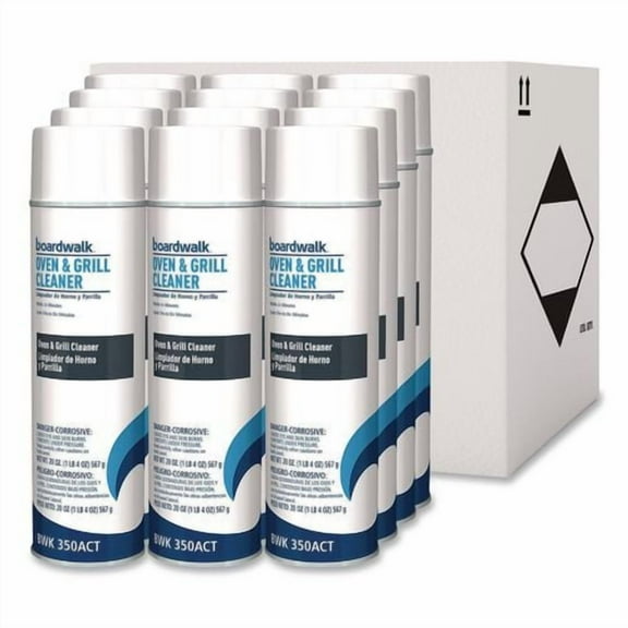 Oven and Grill Cleaner, 20 oz Aerosol Spray, 12/Carton | Bundle of 2