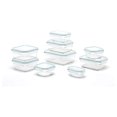 Oven and Microwave Safe Glass Food Storage Containers 18 Piece Set