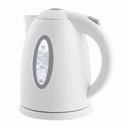 OVENTE 1.7L Electric Kettle with 1100W Fast Boiling Water, White KP72W | Best For Coffee or Tea, BPA-Free, Water Level Gauge, Auto Shut-Off, Indicator Light, Bo