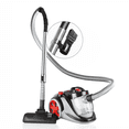 thumbnail image 1 of OVENTE Bagless Canister Vacuum Cleaner, 1200W Power Suction, Black ST2000 | 360° Swivel Hose with Telescoping Wand and Automatic Cord Rewind, Lightweight Cleaning Machine for Hard Floors and Carpets, 1 of 11